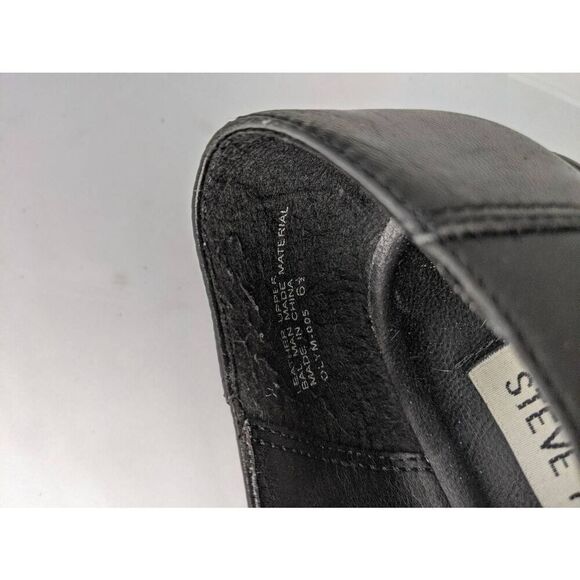 Steve Madden Y2K Steve Madden Chunky Heel Platform Lace Up Moc Toe Booties Sz 6. - Picture 8 of 10